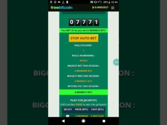 BEAU CRAWL – Low Balance Strategy – Everyday Bitcoin Harvesting With Multiply Freebitcoin Part1