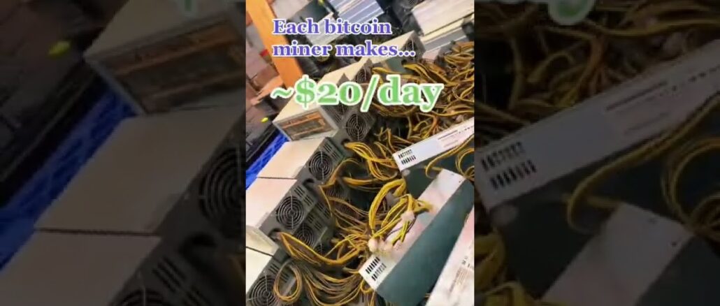 How much Money does a Multi Million Dollar Bitcoin Mining Facility Make?