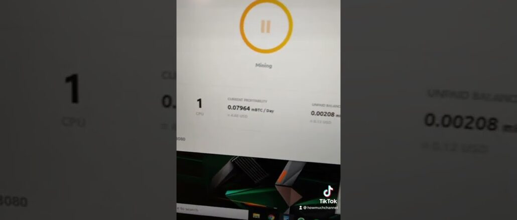Mining Bitcoin & Ethereum on an RTX 3080 Laptop | Portable GPU Test