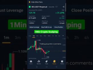1 min Crypto scalping Strategy #bitcoin #cryptocurrency #crypto